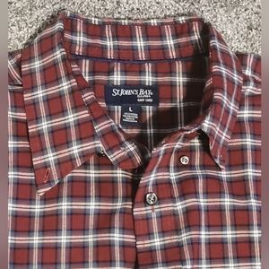 St. John's Bay cotton collared shirt long sleeves